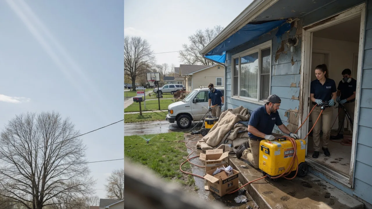 Basement Flood Cleanup in Whiteoak, MO near me